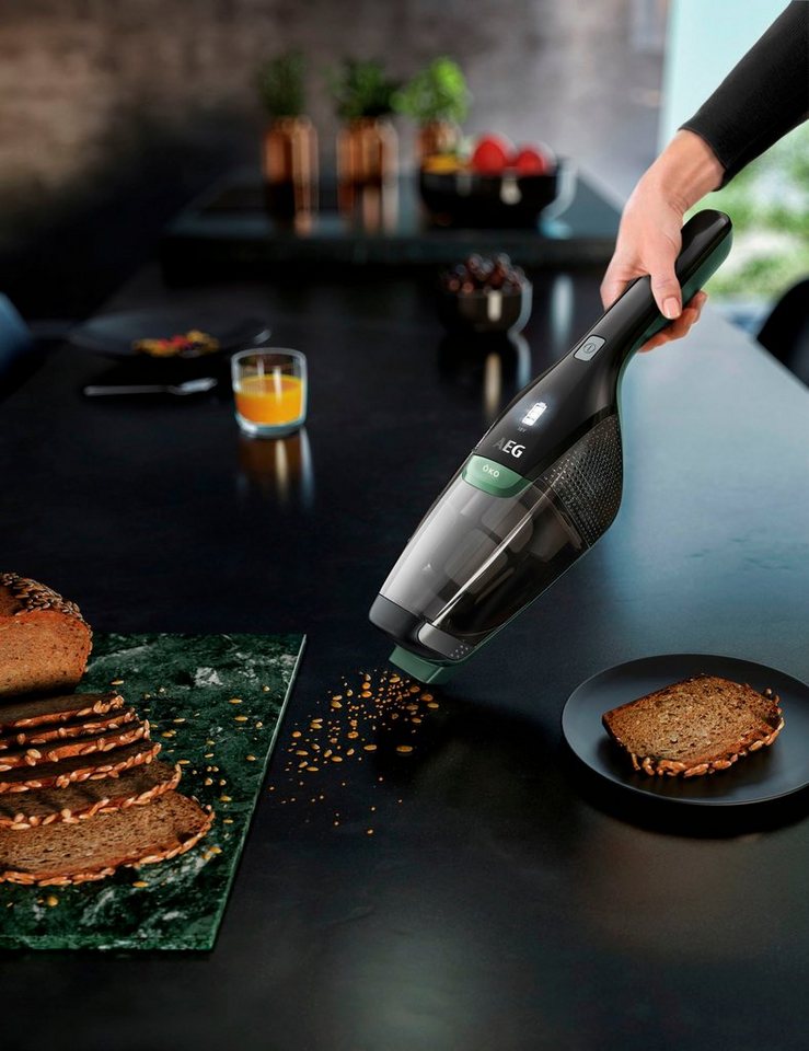 AEG Akku-Hand-und Stielstaubsauger CX7-2-45MÖ, 2200 W, beutellos, Flexible 2in1 Funktion, mit Bürstenreinigungsfunktion