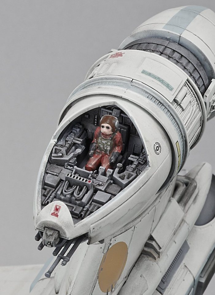 Bandai Modellbausatz Star Wars - B-Wing Fighter, Maßstab 1:72