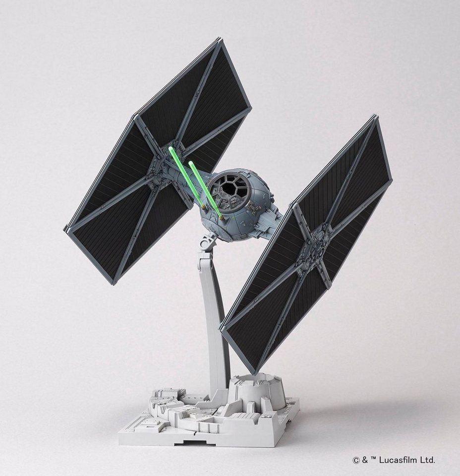 Bandai Modellbausatz Star Wars TIE Fighter, Maßstab 1:72