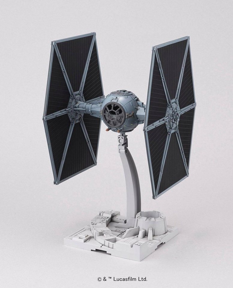 Bandai Modellbausatz Star Wars TIE Fighter, Maßstab 1:72
