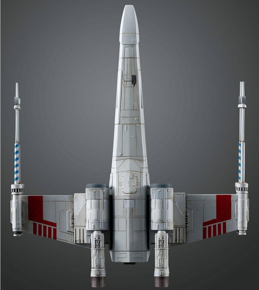Bandai Modellbausatz Star Wars X-Wing Starfighter, Maßstab 1:72, mit 2 Figuren