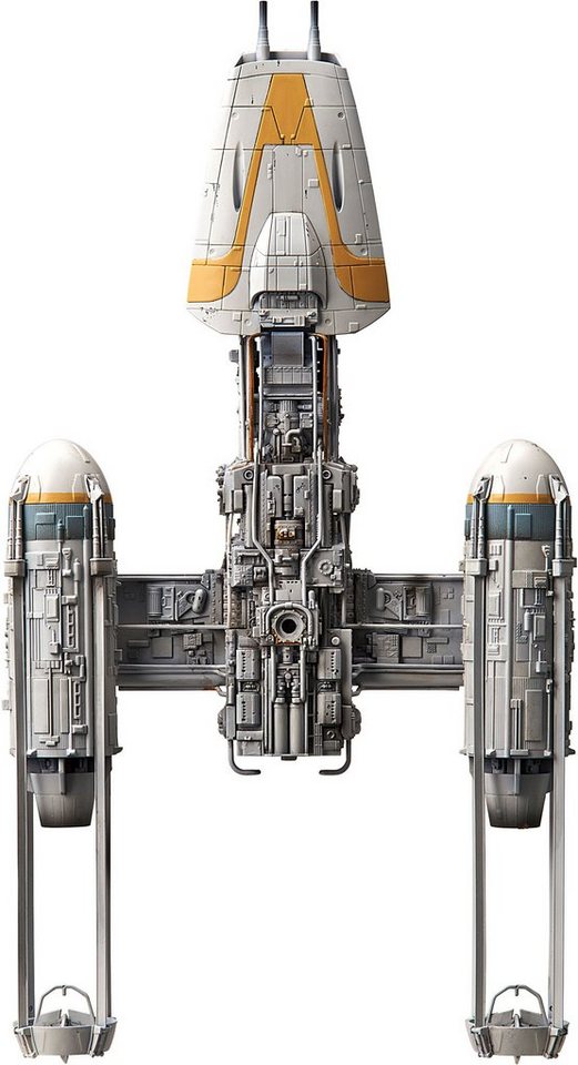 Bandai Modellbausatz Star Wars - Y-Wing Starfighter, Maßstab 1:72