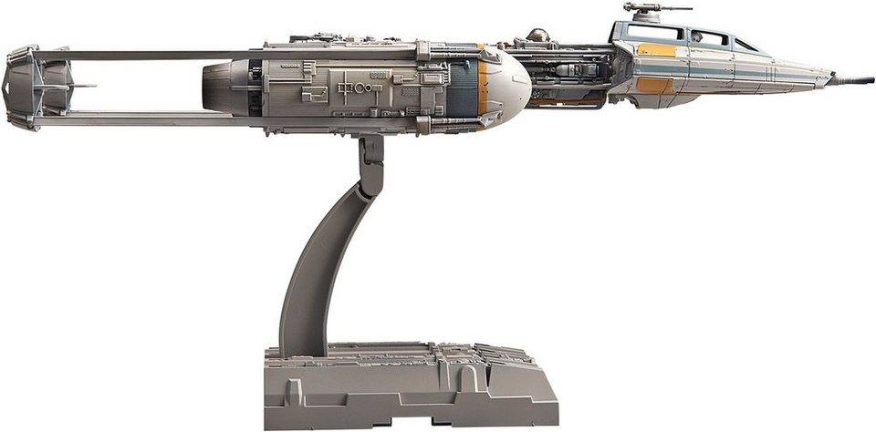 Bandai Modellbausatz Star Wars - Y-Wing Starfighter, Maßstab 1:72