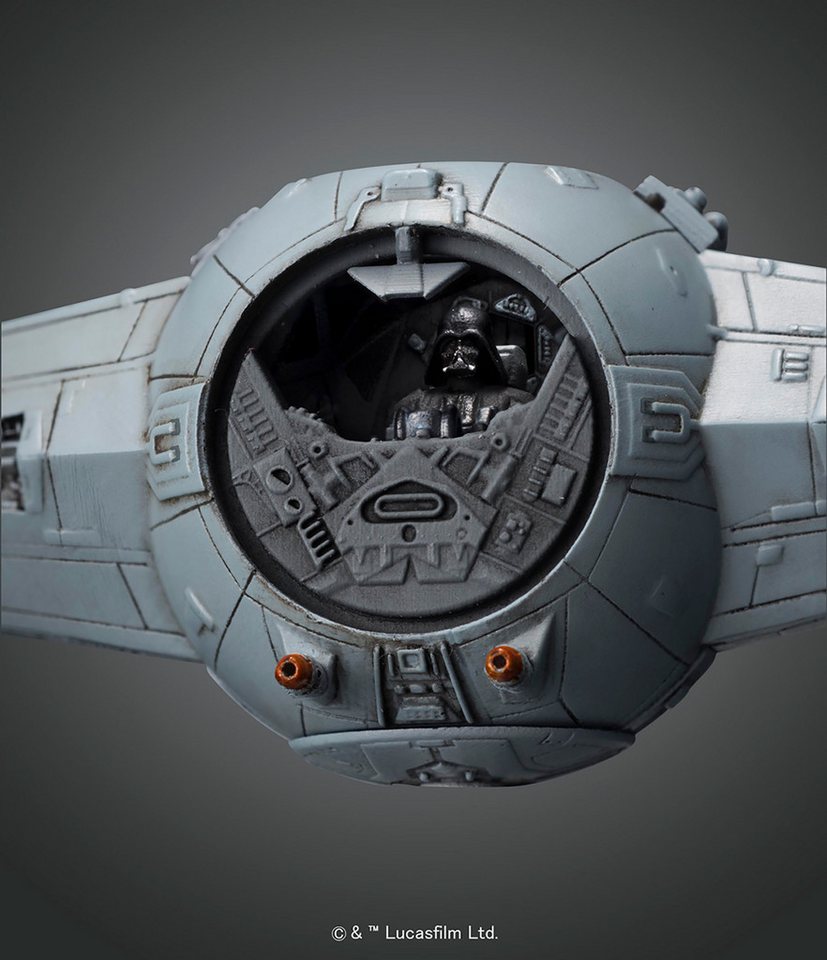 Bandai Modellbausatz TIE Advanced, Star Wars, Maßstab 1:72