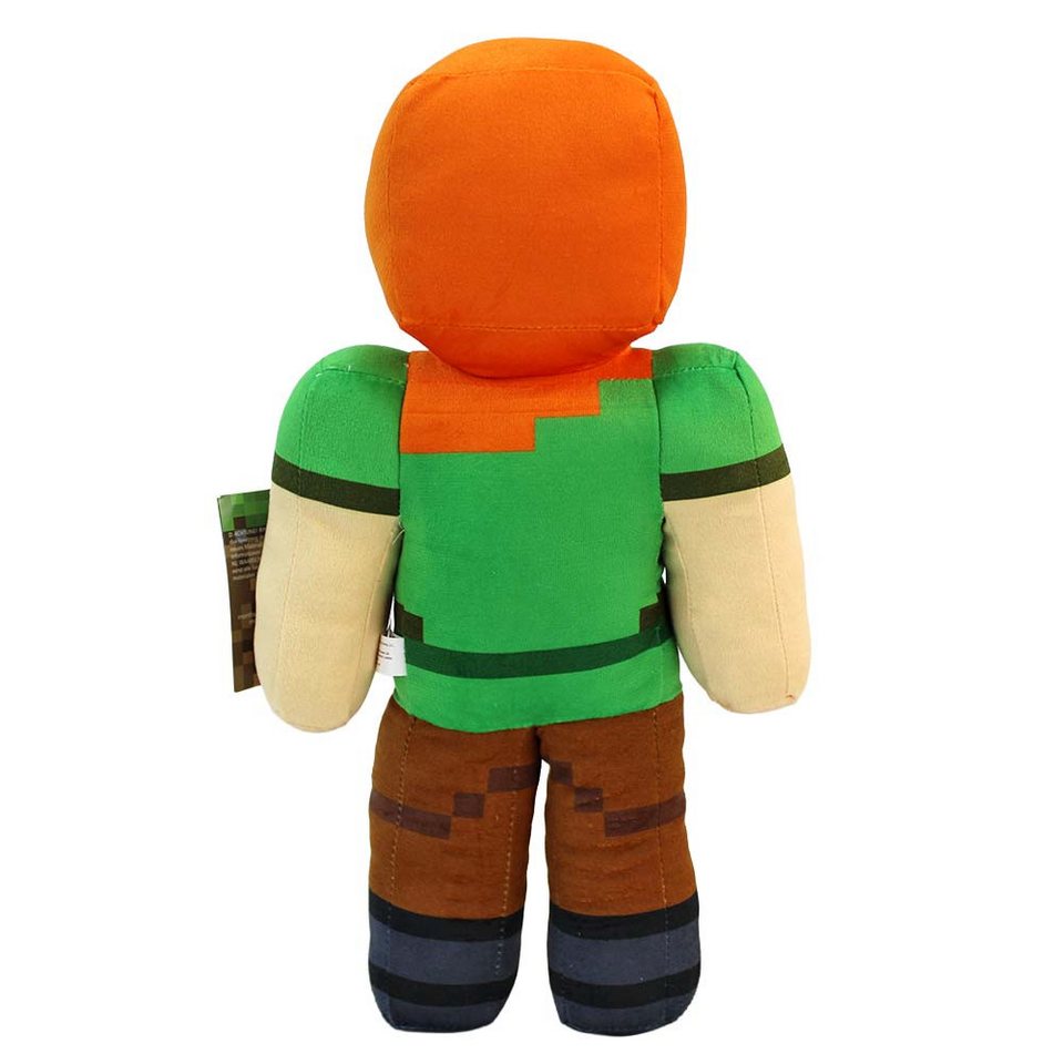 BANDAI NAMCO Kuscheltier Alex von Minecraft als Kuscheltier - ca. 36 cm (1-St)
