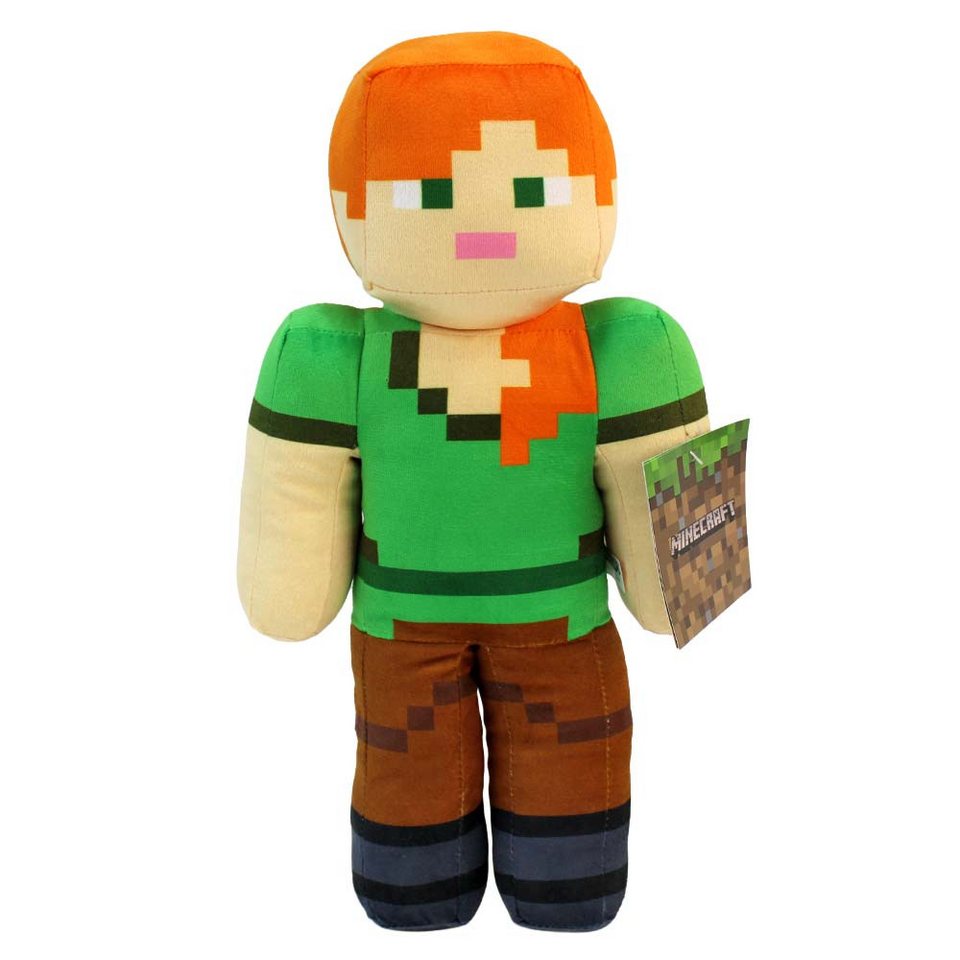 BANDAI NAMCO Kuscheltier Alex von Minecraft als Kuscheltier - ca. 36 cm (1-St)