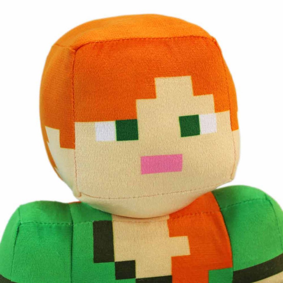 BANDAI NAMCO Kuscheltier Alex von Minecraft als Kuscheltier - ca. 36 cm (1-St)