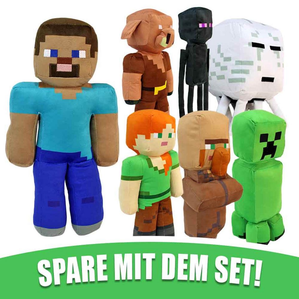 BANDAI NAMCO Kuscheltier Minecraft Kuscheltier - ca. 25-30 cm (1-St)