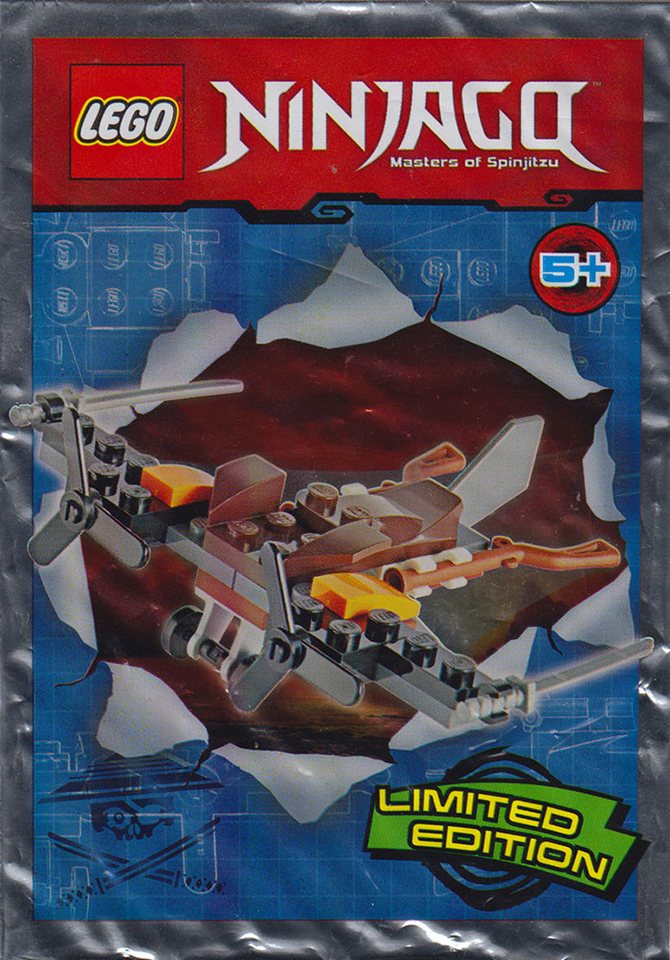 Blue Ocean Sammelkarte Blue Ocean - LEGO Ninjago - Sammelfigur Piratenflieger
