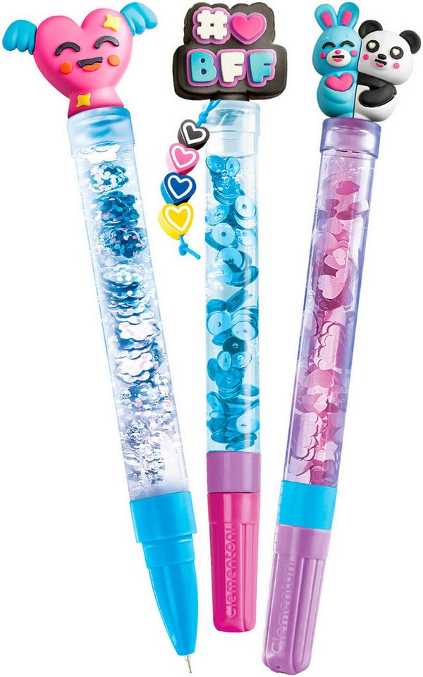 Clementoni® Kreativset Idea, Deine Stift-Kreationen - BFF Beste Freunde für immer