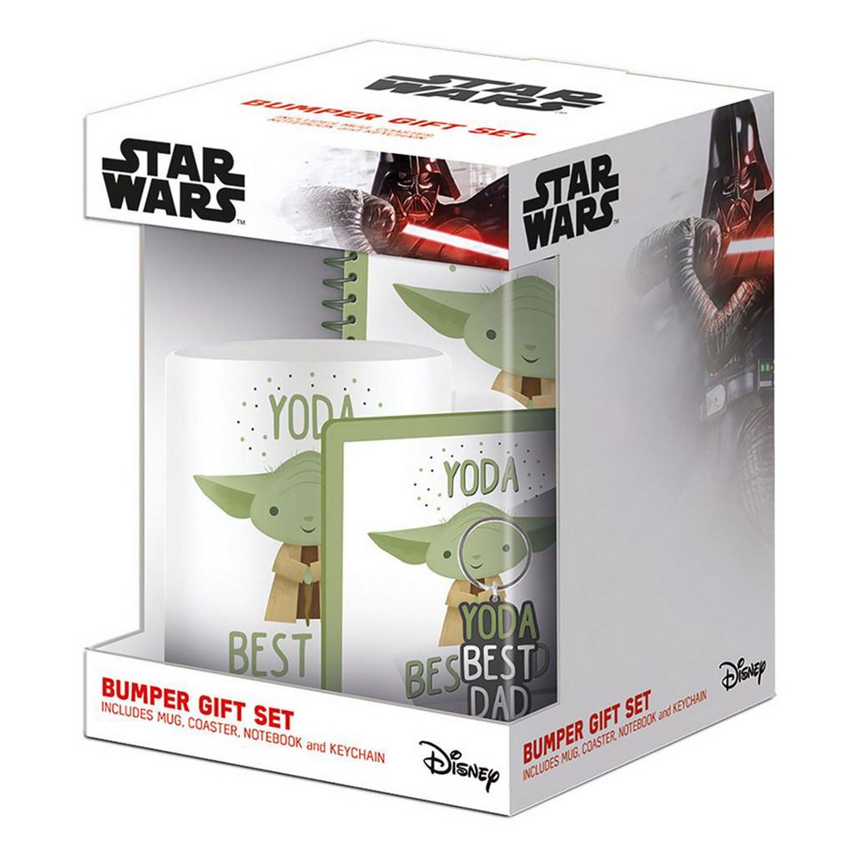 Dekoobjekt Geschenk-Set - Geschenk-Set - Star Wars - Yoda Best Dad