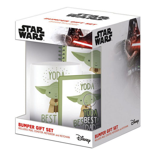 Dekoobjekt Geschenk-Set - Geschenk-Set - Star Wars - Yoda Best Dad