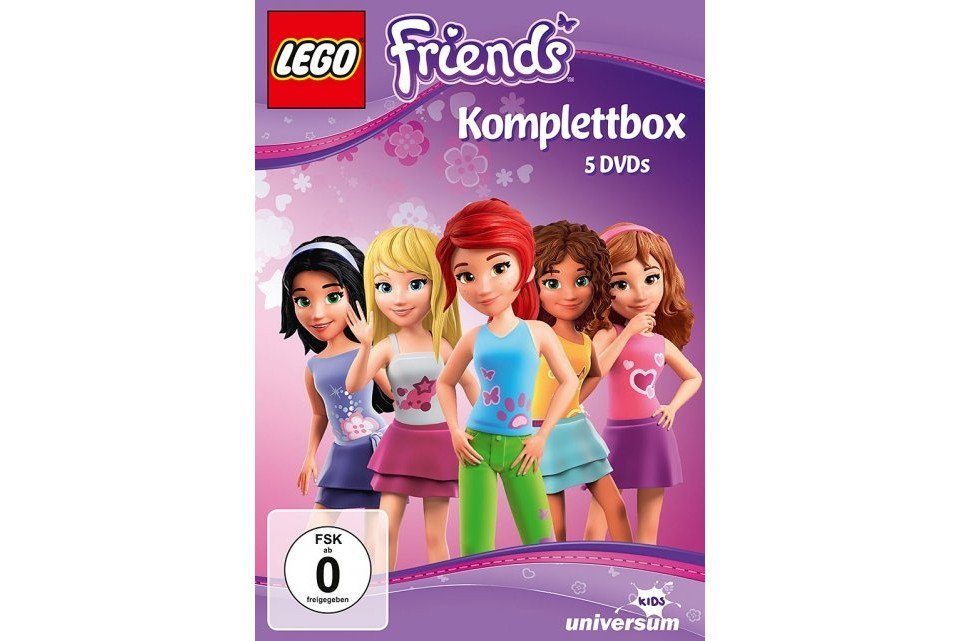 DVD Lego Friends Komplettbox