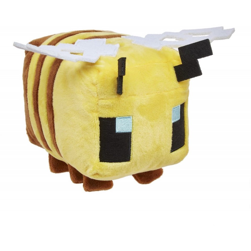 Fisher-Price® Plüschfigur Fisher-Price Minecraft Biene Plüschfigur für Fans. (Minecraft Biene Plüschfigur, 20 cm)