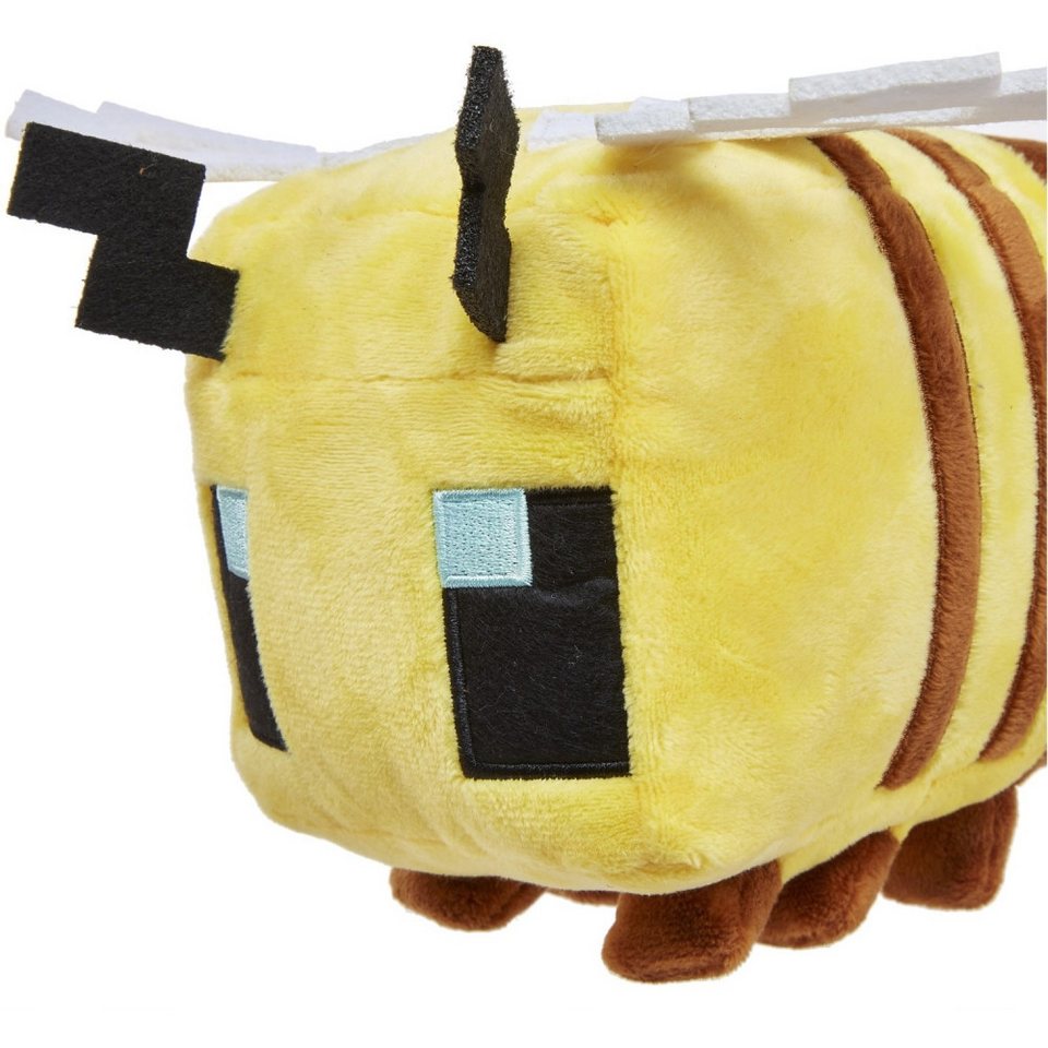 Fisher-Price® Plüschfigur Fisher-Price Minecraft Biene Plüschfigur für Fans. (Minecraft Biene Plüschfigur, 20 cm)
