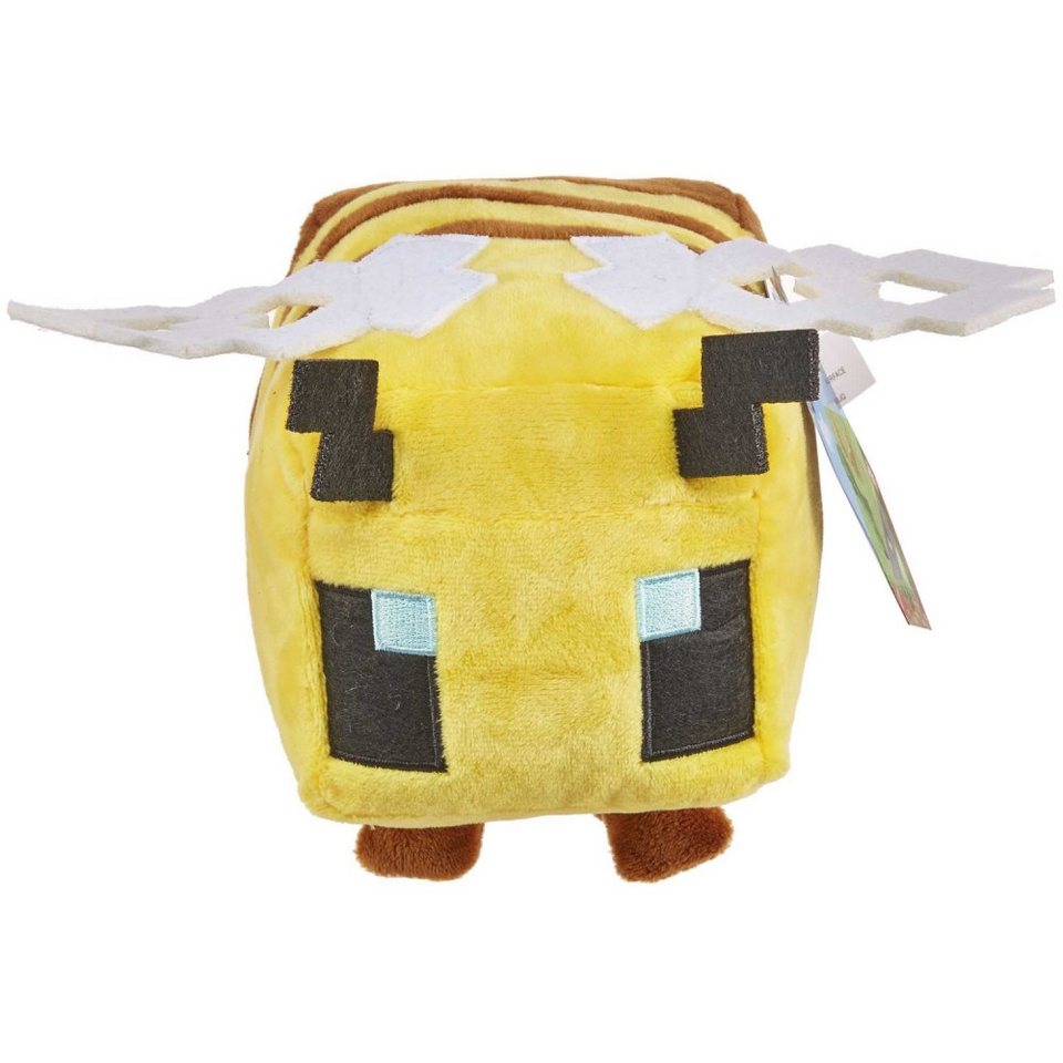 Fisher-Price® Plüschfigur Fisher-Price Minecraft Biene Plüschfigur für Fans. (Minecraft Biene Plüschfigur, 20 cm)