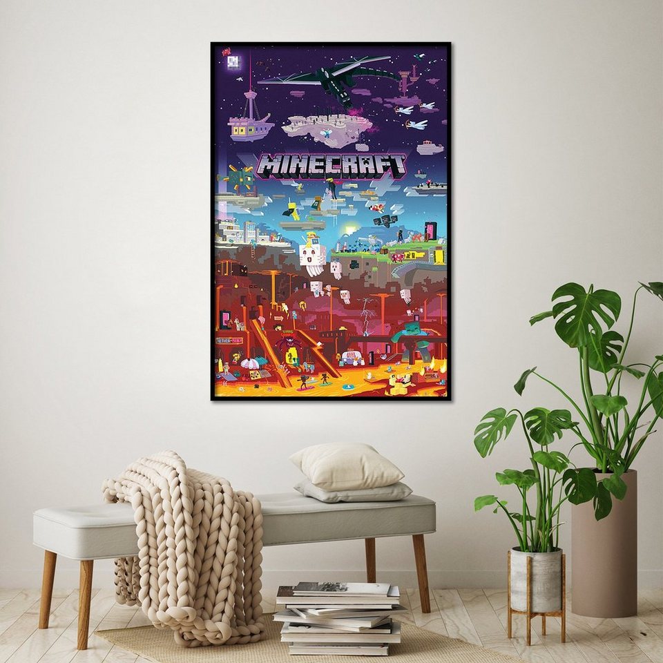 GB eye Poster Minecraft Poster World Beyond 61 x 91,5 cm