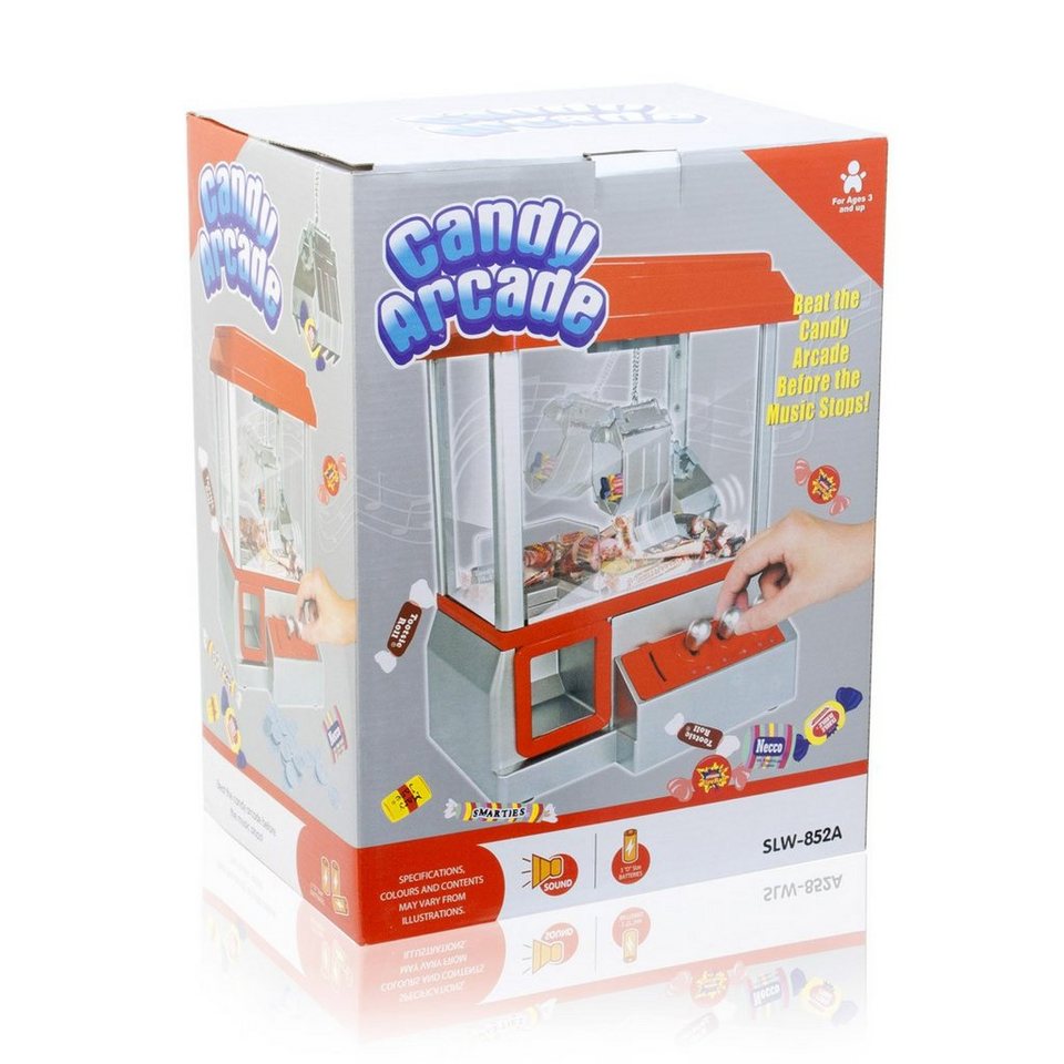 Goods+Gadgets Spieltisch Candy Grabber Süßigkeitenautomat, (Spielautomat), Süßigkeiten Greifautomat