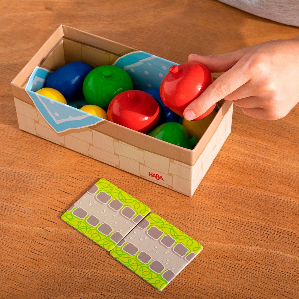 Haba Spiel Meine ersten Spiele - Erster Obstgarten, Würfelspiel, Made in Germany
