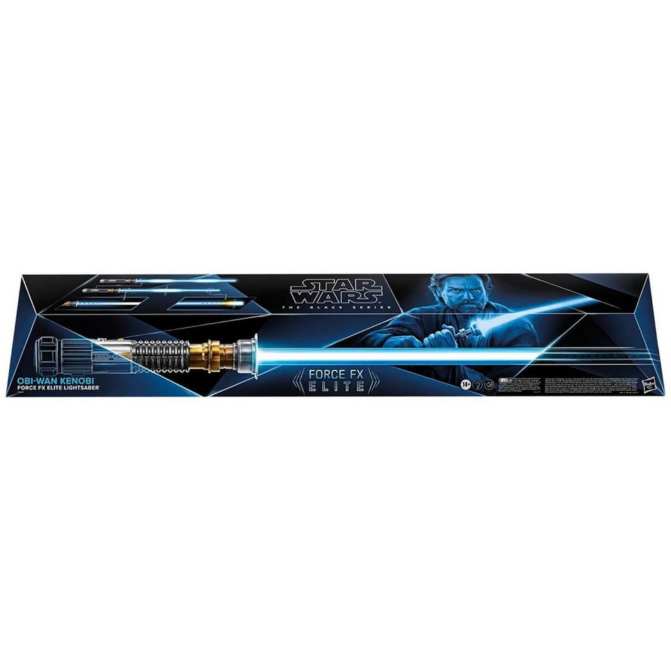 Hasbro Lichtschwert Hasbro F3906 StarWars Obi-WanKenobi The Black Series Force FX Elite Li