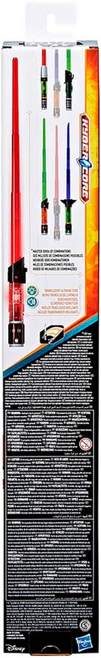 Hasbro Lichtschwert Star Wars Lightsaber Forge Kyber Core Darth Vader, elektronisches Lichtschwert; mit Licht und Sound