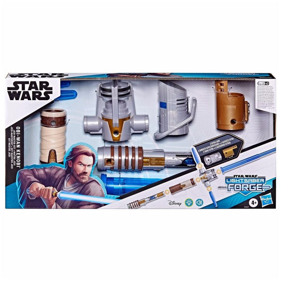 Hasbro Lichtschwert Star Wars Sound Lichtschwert Forge Obi-Wan Kenobi, Mach dir die Kraft der Macht zunutze mit dem STAR WARS LIGHTSABER FORG