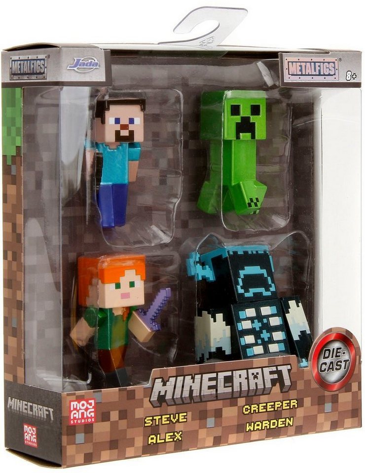 JADA Spielfigur Minecraft, (Set, 4-tlg)