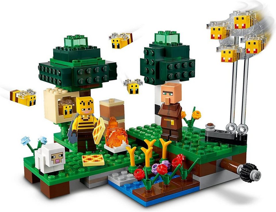 LEGO® 21165 Minecraft Die Bienenfarm Konstruktions-Spielset, (238 St)