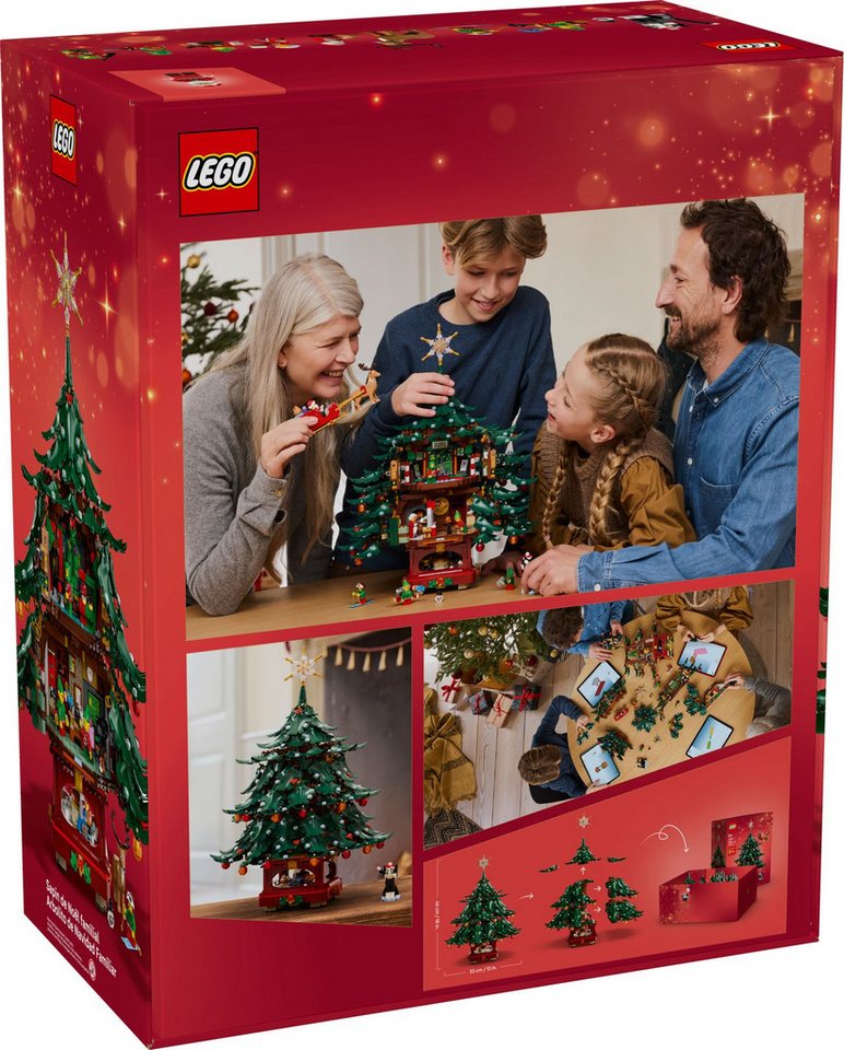 LEGO® 41843 Familien-Weihnachtsbaum Konstruktionsspielsteine