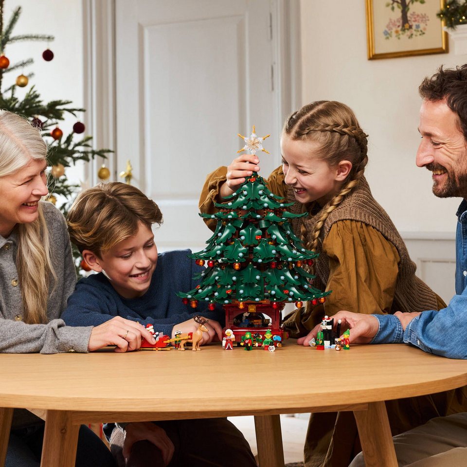 LEGO® 41843 Familien-Weihnachtsbaum Konstruktionsspielsteine