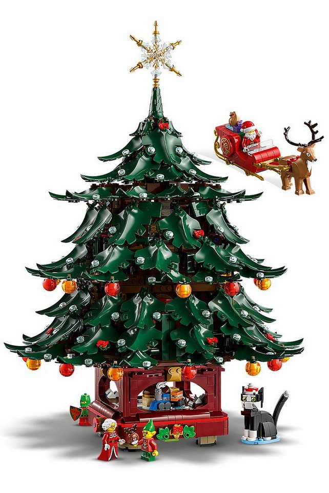 LEGO® 41843 Familien-Weihnachtsbaum Konstruktionsspielsteine