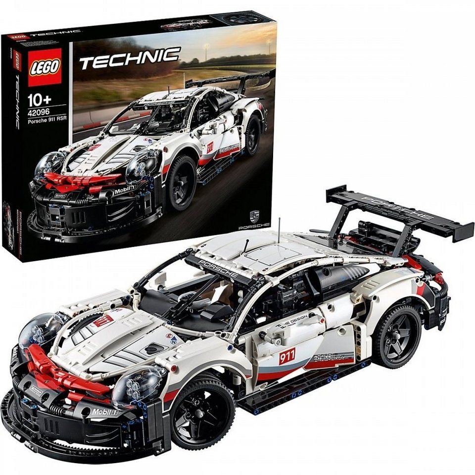 LEGO® 42096 Technic Porsche 911 RSR, Konstruktionsspielzeug, 1580 -teilig Konstruktions-Spielset