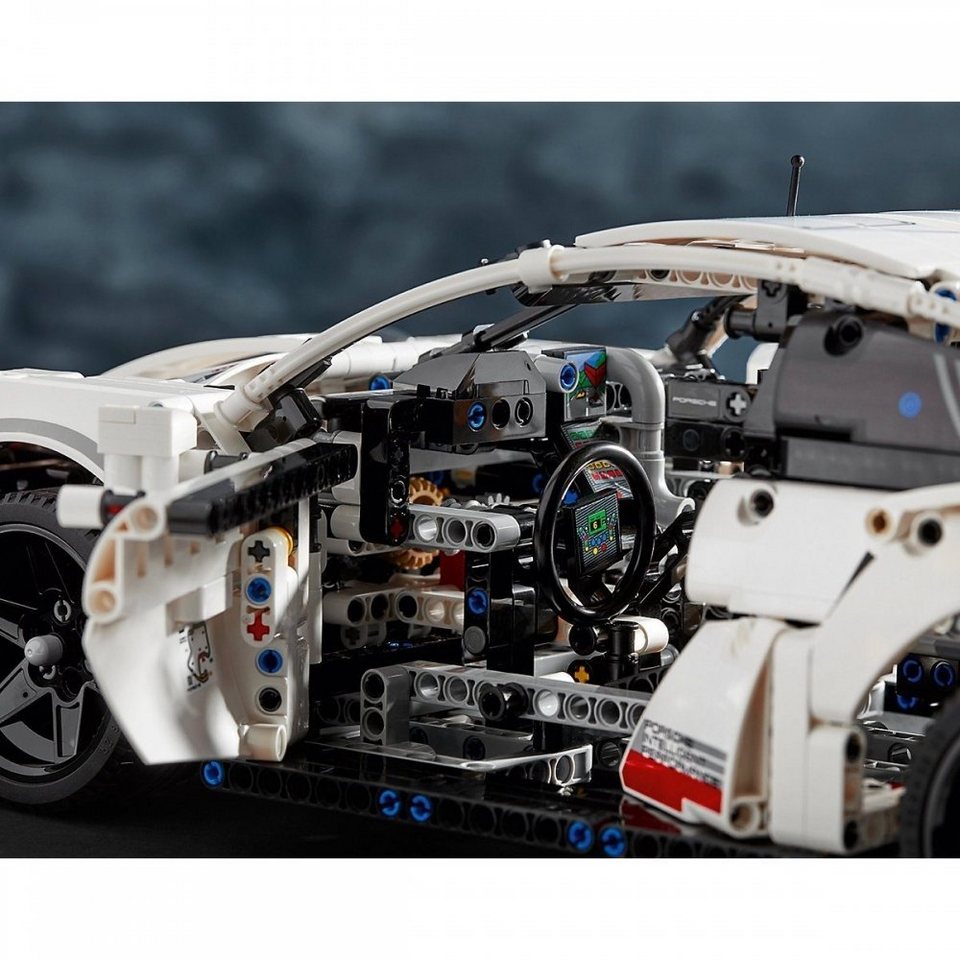 LEGO® 42096 Technic Porsche 911 RSR, Konstruktionsspielzeug, 1580 -teilig Konstruktions-Spielset