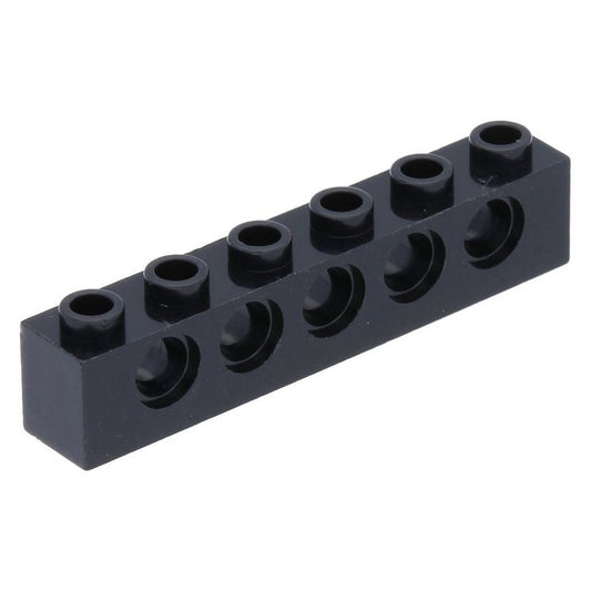 LEGO® 500x LEGO Technic-Stein 1x6, Schwarz Spielbausteine