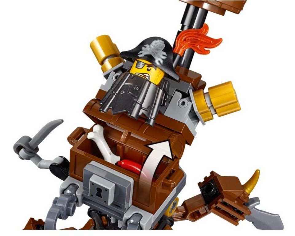LEGO® 70836 THE LEGO® MOVIE 2 Set Piraten-Set Konstruktions-Spielset, Einsatzbereiter Batman und EisenBart