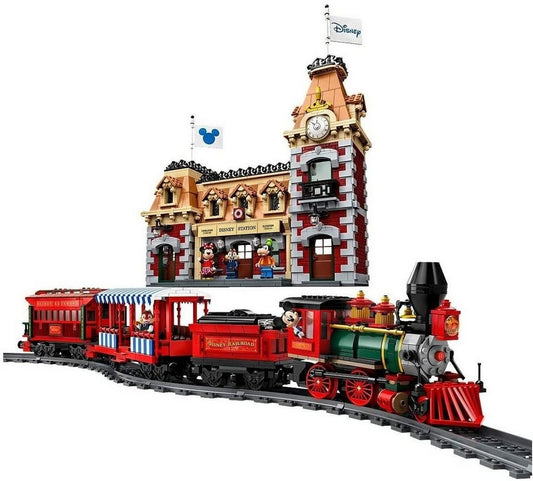 LEGO® 71044 Disney Zug mit Bahnhof Spielbausteine, (2925 St)