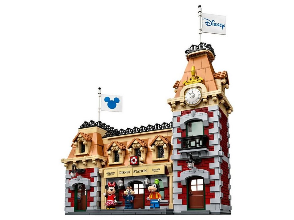 LEGO® 71044 Disney Zug mit Bahnhof Spielbausteine, (2925 St)