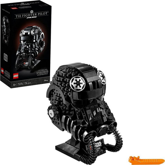 LEGO® 75274 Star Wars TIE Fighter Pilot™ Helm Spielbausteine, (724 St)
