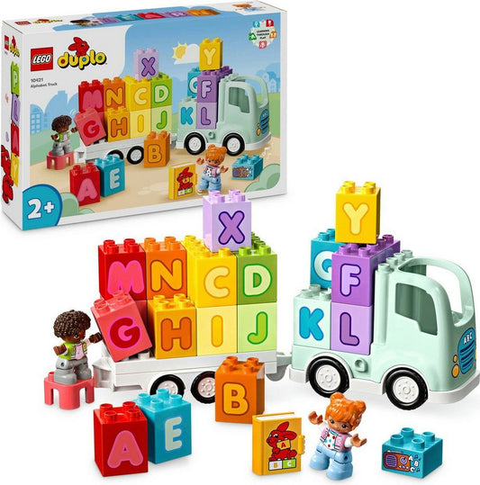 LEGO® ABC-Lastwagen (10421), LEGO DUPLO Town Konstruktionsspielsteine, (36 St), Made in Europe
