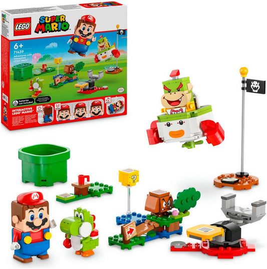 LEGO® Abenteuer mit dem interaktiven LEGO® Mario™ (71439), LEGO Super Mario Konstruktionsspielsteine, (218 St), Made in Europe