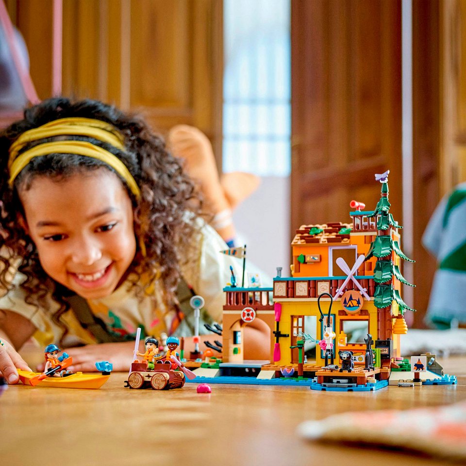 LEGO® Abenteuercamp mit Kayak (42626), LEGO Friends Konstruktionsspielsteine, (628 St), Made in Europe
