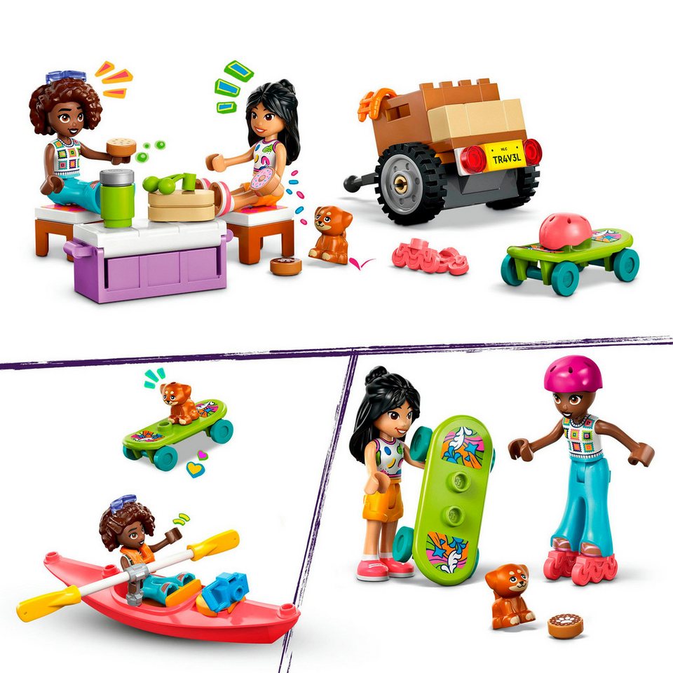 LEGO® Abenteuertrip mit Freunden (42659), LEGO Friends Konstruktionsspielsteine, (220 St), Made in Europe