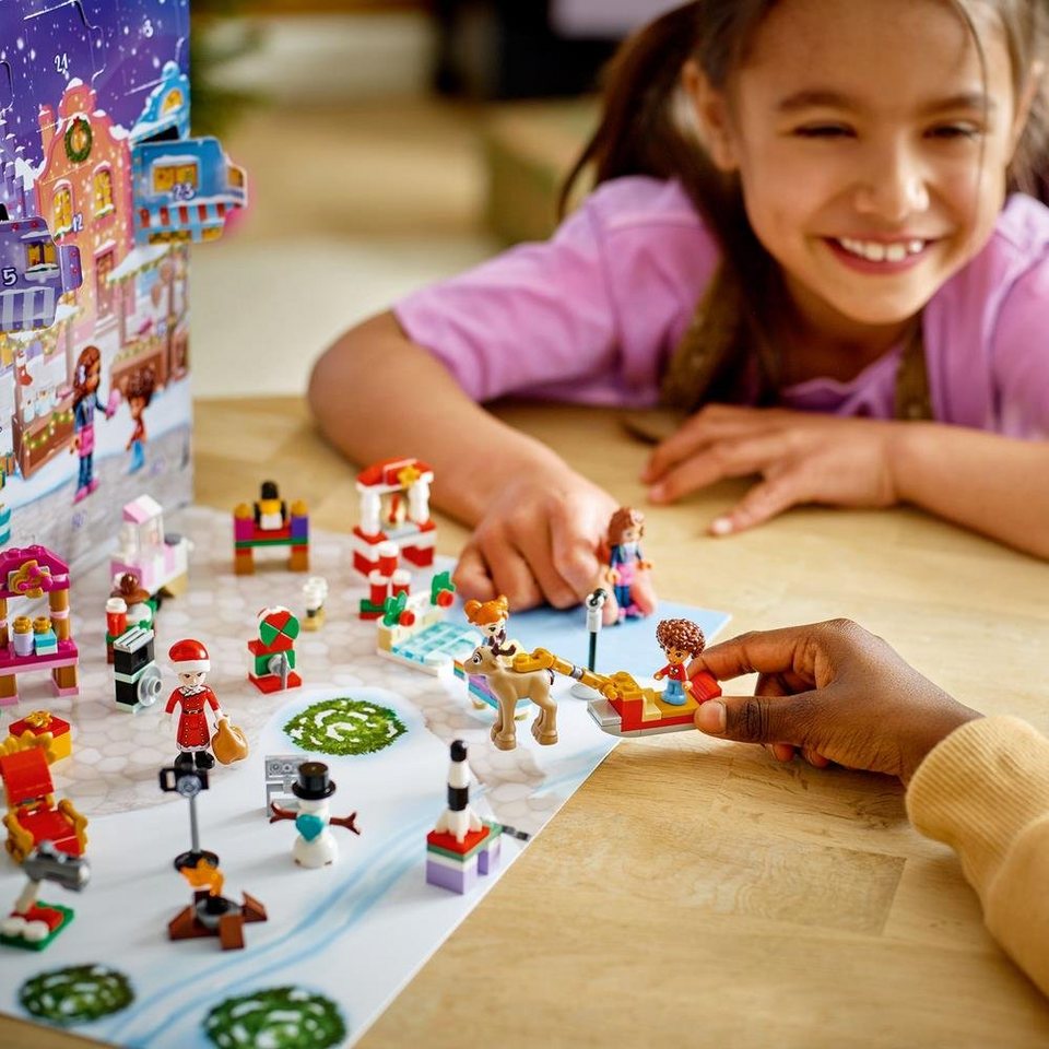 LEGO® Adventskalender Friends 2022 (41706) (312-tlg), mit Spielfiguren, Rentier, für Kinder ab 6 Jahren