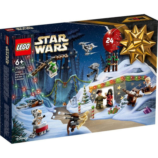 LEGO® Adventskalender Star Wars™ 75366 (320-tlg), Spielwelt mit Figuren, für Kinder ab 6 Jahren