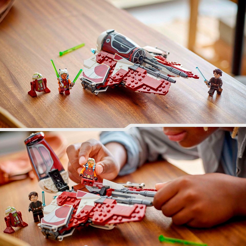 LEGO® Ahsokas Jedi Interceptor™ (75401), LEGO Star Wars Konstruktionsspielsteine, (290 St), Made in Europe