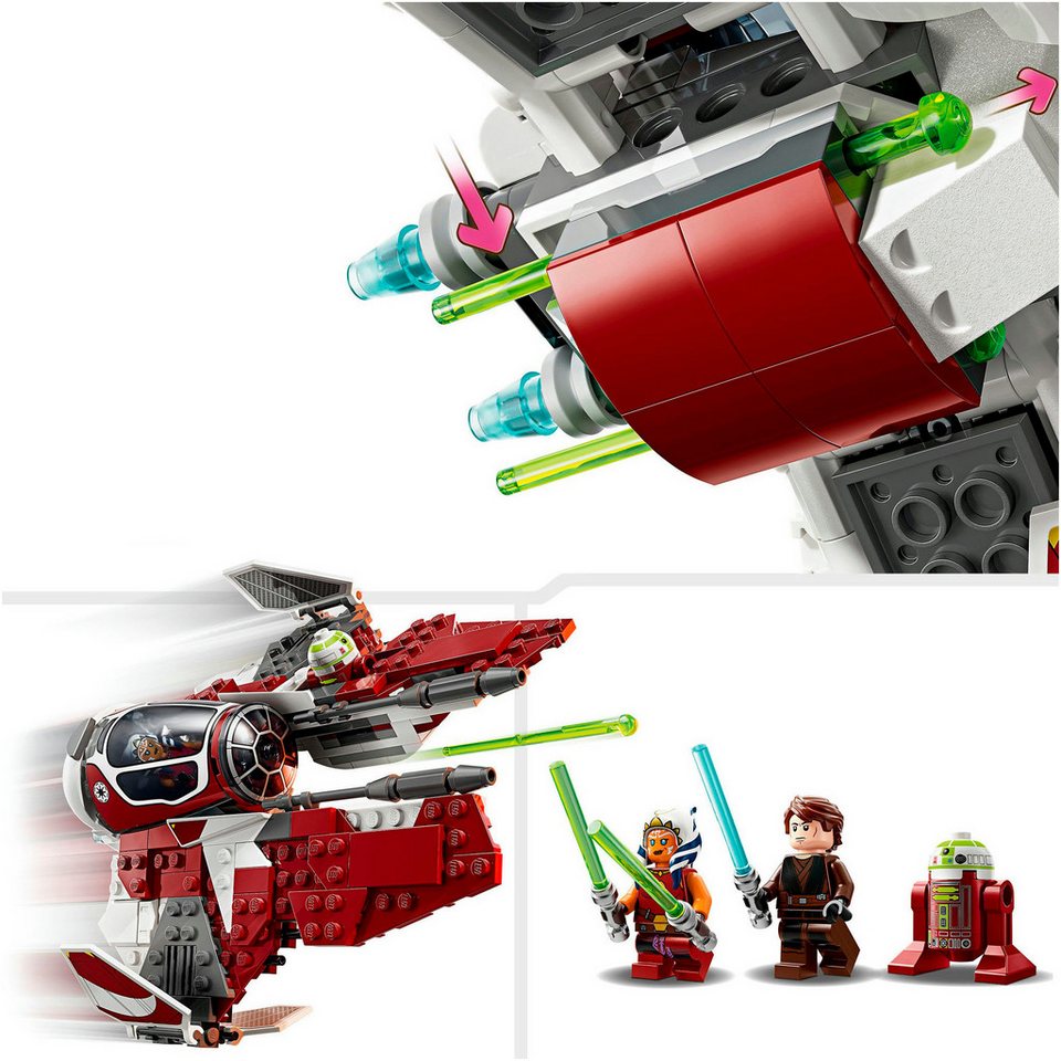 LEGO® Ahsokas Jedi Interceptor™ (75401), LEGO Star Wars Konstruktionsspielsteine, (290 St), Made in Europe