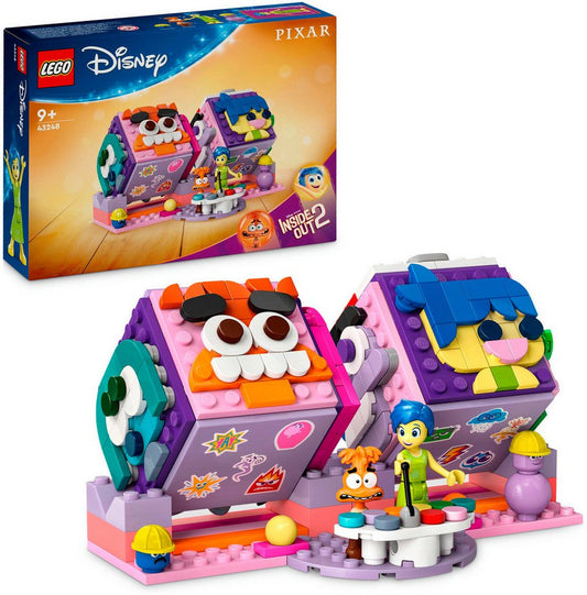 LEGO® Alles steht Kopf 2 Stimmungswürfel (43248), LEGO Disney Pixar Konstruktionsspielsteine, (394 St)