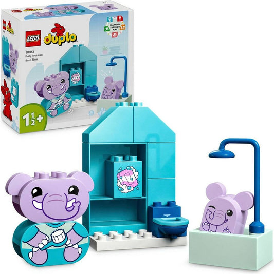 LEGO® Alltagsroutinen: Baden (10413), LEGO DUPLO My First Konstruktionsspielsteine, (15 St), Made in Europe