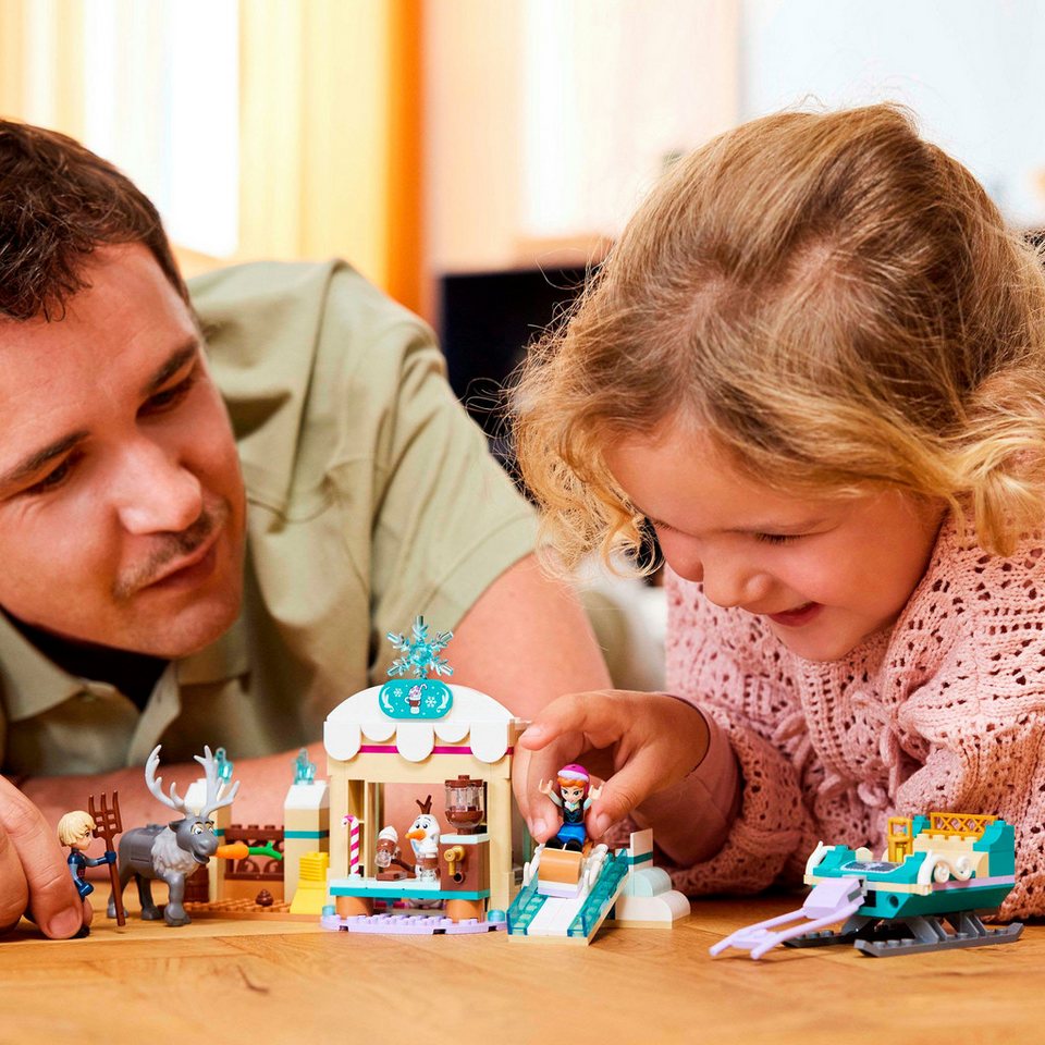 LEGO® Annas Schlittenabenteuer (43256), LEGO Disney Princess Konstruktionsspielsteine, (192 St), Made in Europe