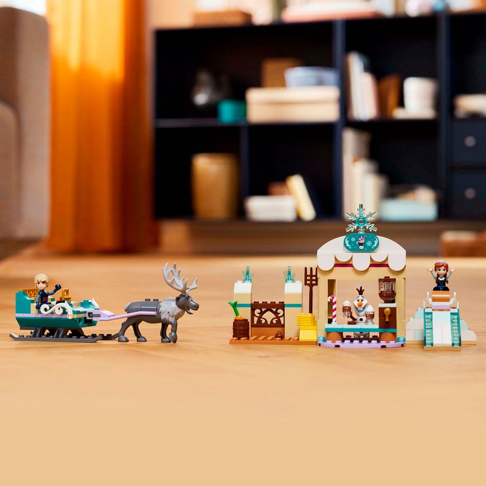 LEGO® Annas Schlittenabenteuer (43256), LEGO Disney Princess Konstruktionsspielsteine, (192 St), Made in Europe
